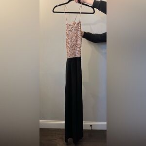 Charlotte Russe Open Back Jumpsuit